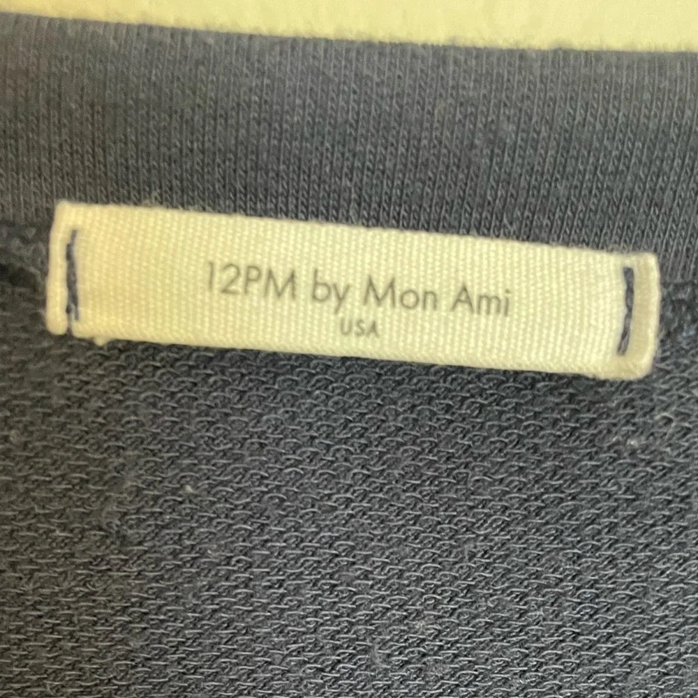 12 PM by Mon Ami Oversized Nautical Anchor Tunic Top Swim Cover-up Size Small